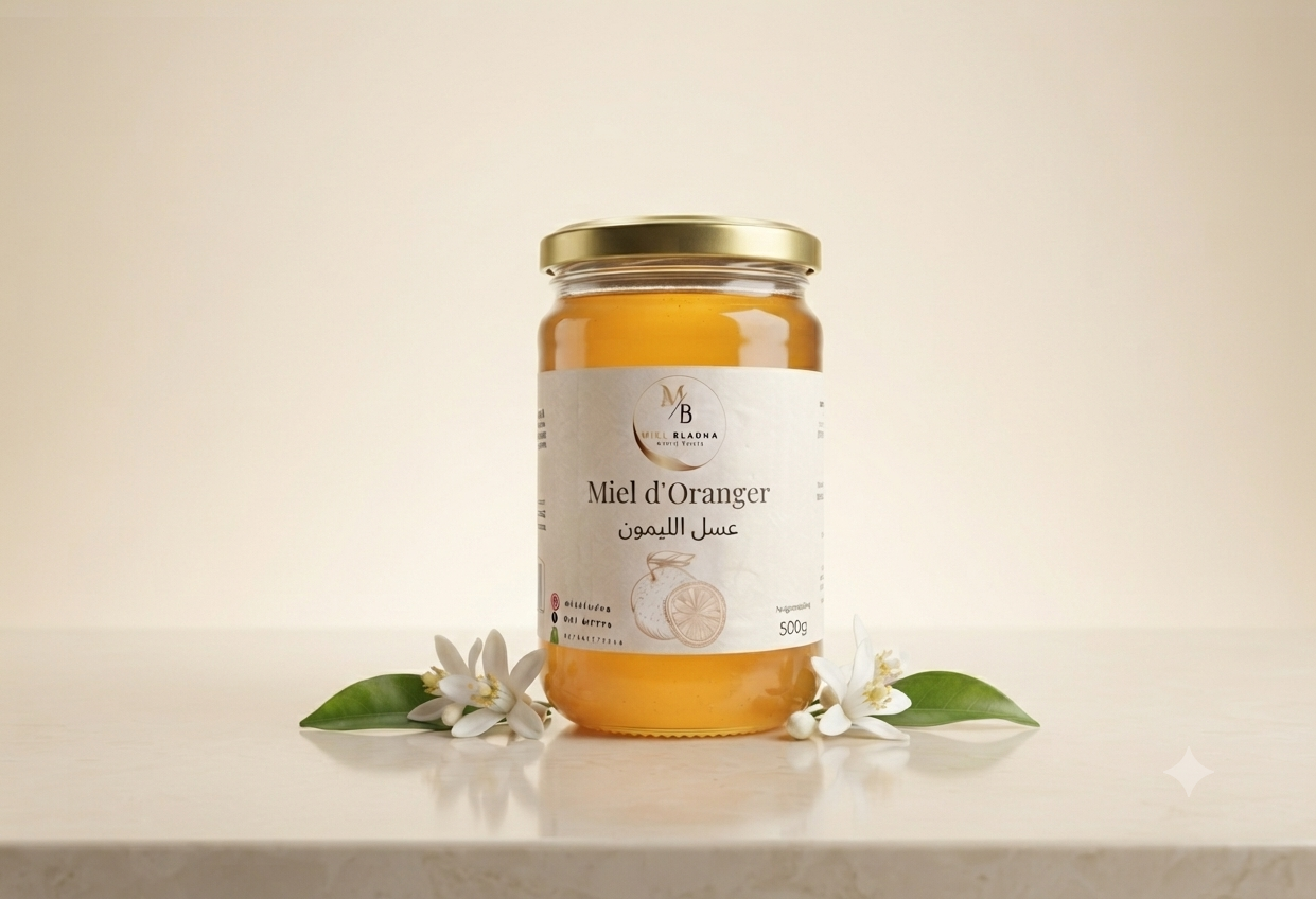 Miel d'Oranger naturel du Souss marocain