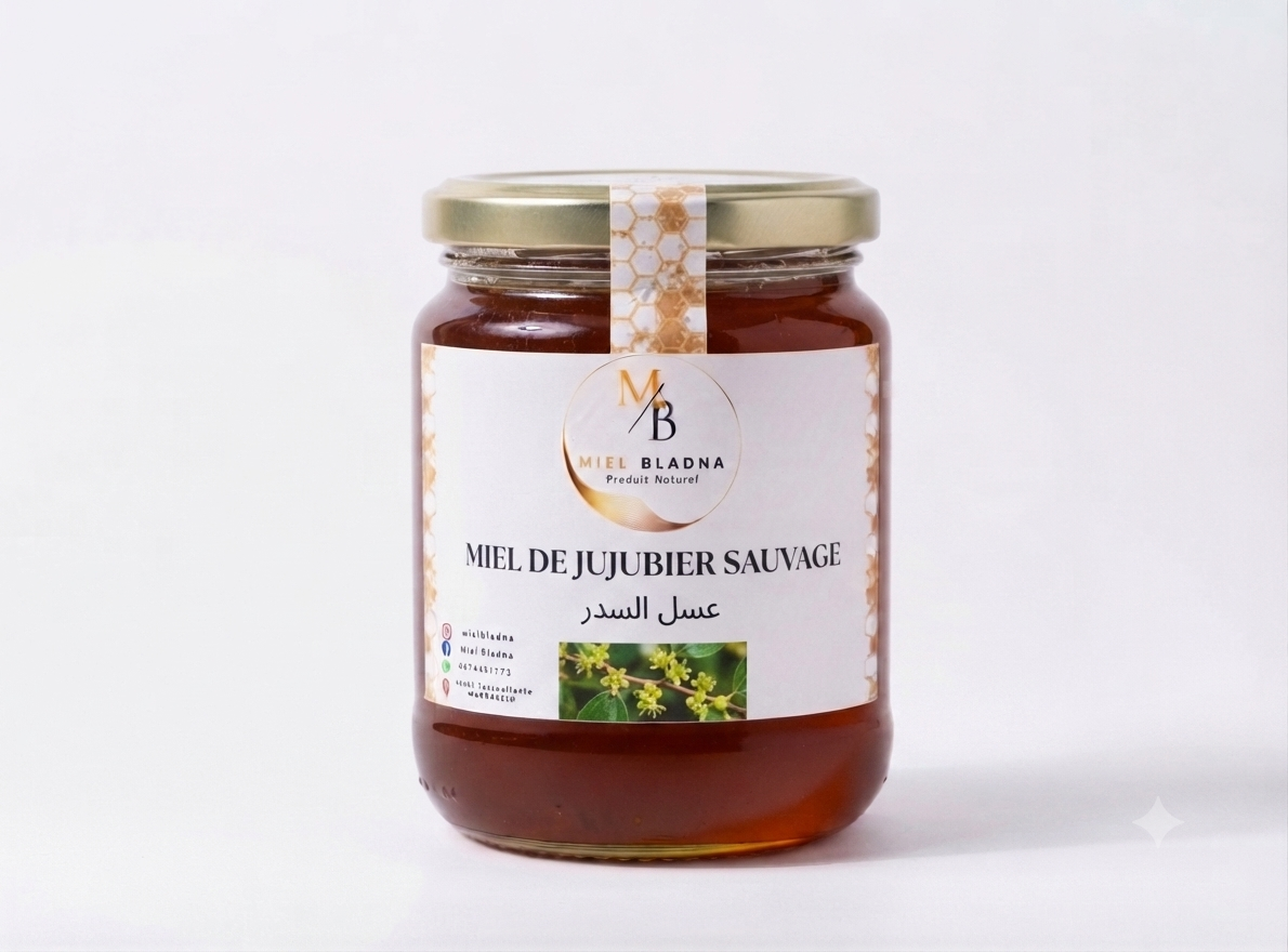 Miel de Sidr Jujubier naturel du Maroc — Miel Bladna